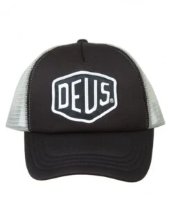 Deus Ex Machina Baylands Trucker Hat - Black/Grey with Embroidered Shield Logo 9 Deus Ex Machina Baylands Trucker Hat - Black/Grey with Embroidered Shield Logo -Fatbuddha Store baylands trucker hat black grey p14933 60541 medium
