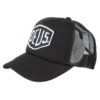 Deus Ex Machina Baylands Black/White – Customs Shield Logo Mesh Trucker Hat -Fatbuddha Store baylands trucker hat black white p14934 59836 medium