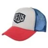 Deus Ex Machina Baylands Trucker Hat - Blue and Red with White Mesh - Curved Bill Snapback 1 Deus Ex Machina Baylands Trucker Hat - Blue and Red with White Mesh - Curved Bill Snapback -Fatbuddha Store baylands trucker hat blue red p14936 59827 medium