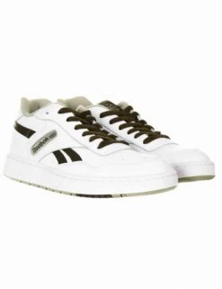 Reebok BB 4000 Trainers - White/Poplar Green