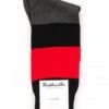 Pantherella Beall Black Luxury Ribbed Socks – Classic Crew Length