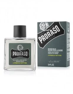 Proraso Cypress & Vetyver Beard Balm (100ml) – Softening & Conditioning Men's Grooming