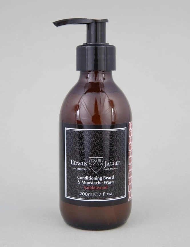 Beard & Moustache Wash (200ml) - Sandalwood 3 Beard & Moustache Wash (200ml) - Sandalwood