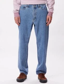Obey Clothing Bender Denim Pant - Light Indigo 8 Obey Clothing Bender Denim Pant - Light Indigo -Fatbuddha Store bender denim pant light indigo p35643 121011 medium