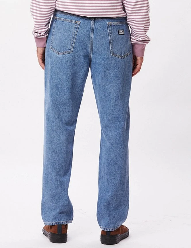 Obey Clothing Bender Denim Pant - Light Indigo 6 Obey Clothing Bender Denim Pant - Light Indigo - Image 4