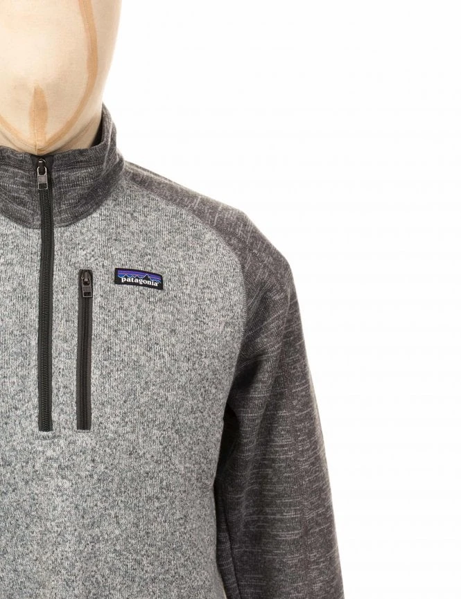 Patagonia Better Sweater 1/4-Zip Fleece - Nickel W/Forge Grey 7 Patagonia Better Sweater 1/4-Zip Fleece - Nickel W/Forge Grey - Image 5