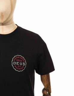 Deus Ex Machina Biarritz Address Tee - Black -Fatbuddha Store biarritz address tee black p26245 91677 medium
