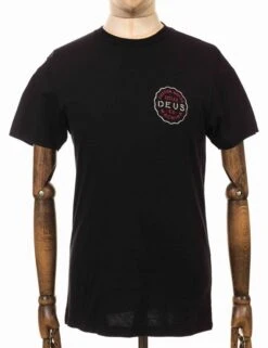 Deus Ex Machina Biarritz Address Tee - Black -Fatbuddha Store biarritz address tee black p26245 91678 medium