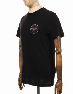 Deus Ex Machina Biarritz Address Tee - Black -Fatbuddha Store biarritz address tee black p26245 91679 medium
