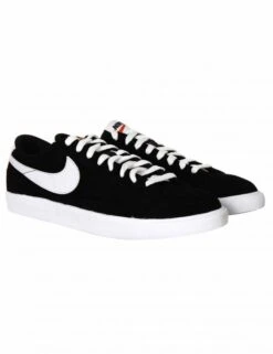 Blazer Low Premium VNTG Trainers - Black/White