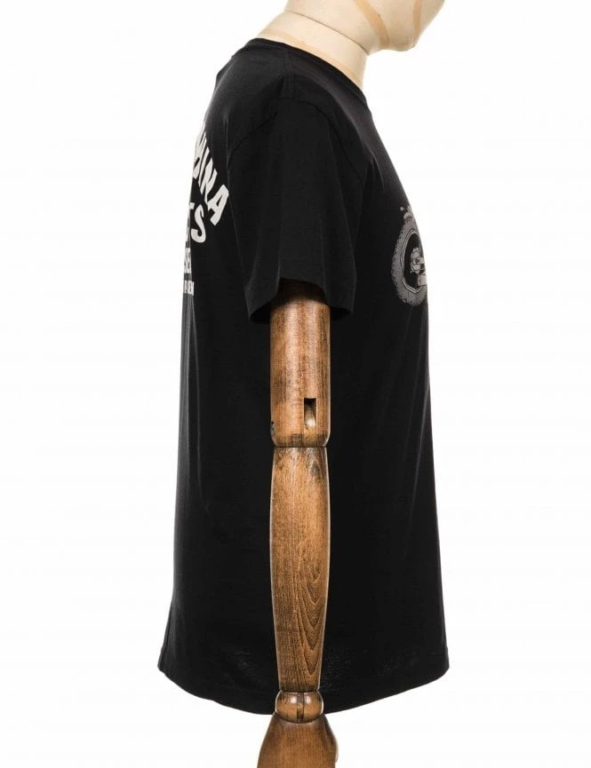 Deus Ex Machina Bloodnok Tee - Black 7 Deus Ex Machina Bloodnok Tee - Black - Image 5