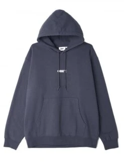 Obey Clothing Bold Mini Box Hooded Sweat - French Navy