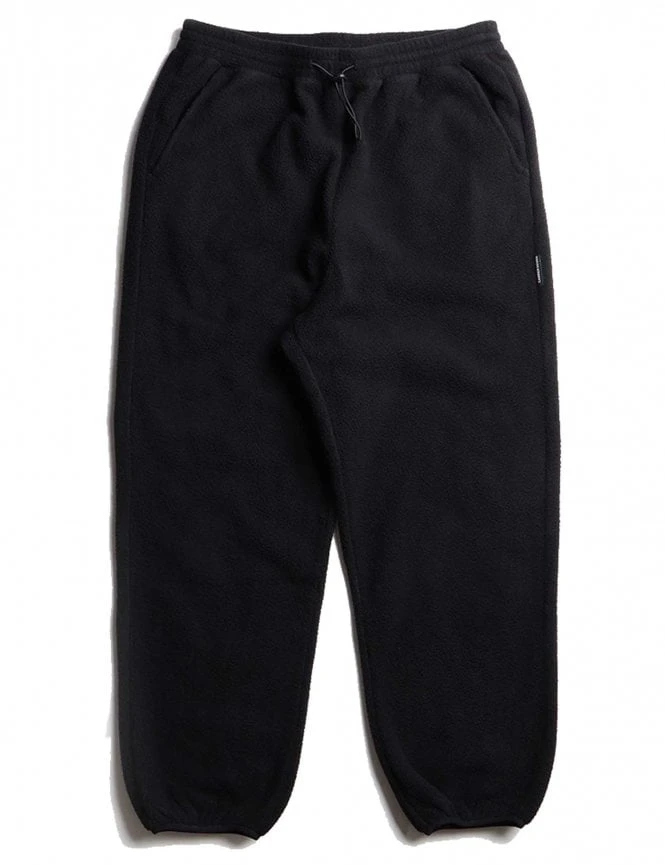 Borg Loose Joggers - Black 3 Borg Loose Joggers - Black