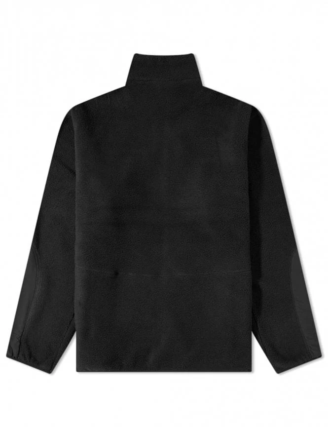 Borg Zip Fleece - Black 4 Borg Zip Fleece - Black - Image 2