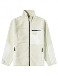 Borg Zip Fleece - Celadon Tint