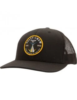 Salty Crew Bottom Dweller Retro Trucker Hat - Black