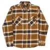 Brixton Bowery Flannel Shirt - Medal Bronze 1 Brixton Bowery Flannel Shirt - Medal Bronze -Fatbuddha Store bowery flannel shirt medal bronze p31842 121623 medium