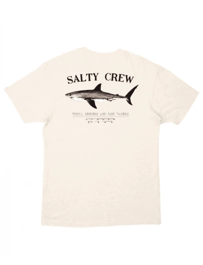 Salty Crew Bruce Premium Tee - Oatmeal 4 Salty Crew Bruce Premium Tee - Oatmeal - Image 2