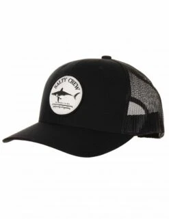 Salty Crew Bruce Retro Trucker Hat - Black