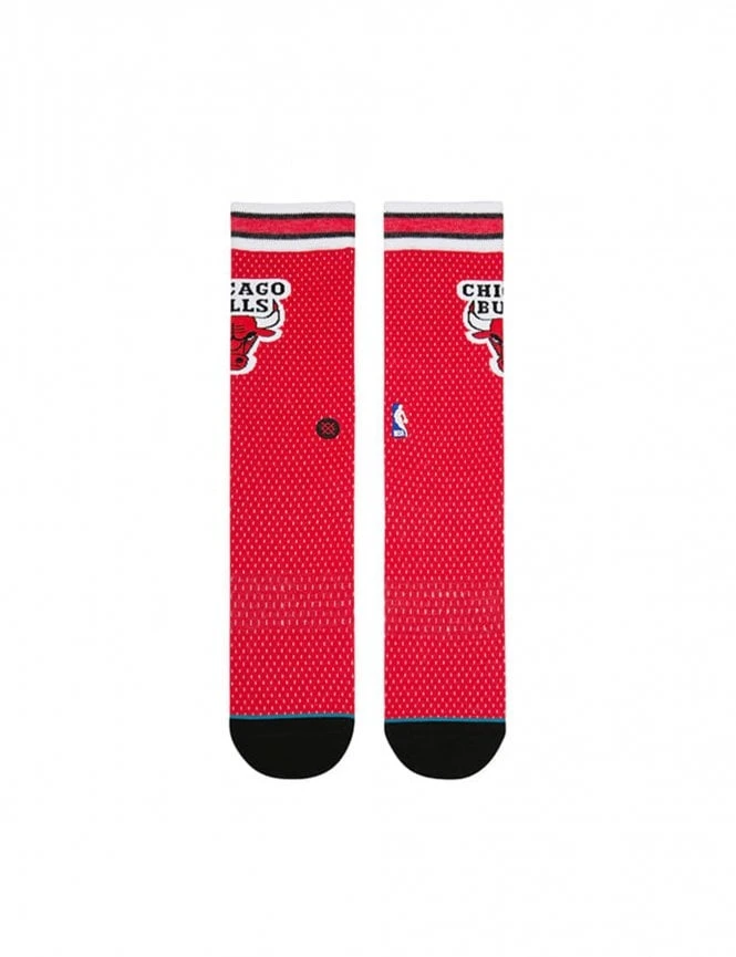 Chicago Bulls Red Jersey Stripe Crew Socks – Stance NBA Collection 4 Chicago Bulls Red Jersey Stripe Crew Socks – Stance NBA Collection - Image 2
