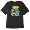 Obey Clothing Butterfly Mask Tee - Pigment Faded Black -Fatbuddha Store butterfly mask tee pigment faded black p32509 120722 medium