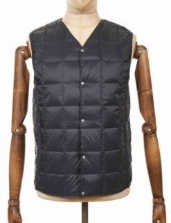 Button Down Vest - Charcoal