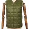 Button Down Vest - Olive -Fatbuddha Store button down vest olive p27463 95593 medium