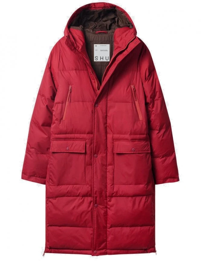 Buttoned Jacket - Ruby 3 Buttoned Jacket - Ruby