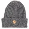Fjallraven Byron Beanie - Dark Grey/Grey Ribbed Wool Knit Hat 1 Fjallraven Byron Beanie - Dark Grey/Grey Ribbed Wool Knit Hat -Fatbuddha Store byron beanie hat dark grey grey p22002 78031 medium