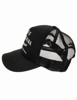 Deus Ex Machina Black Camperdown Address – Iconic Mesh Back Curved Bill Trucker Hat -Fatbuddha Store camperdown address trucker hat black p16697 66816 medium