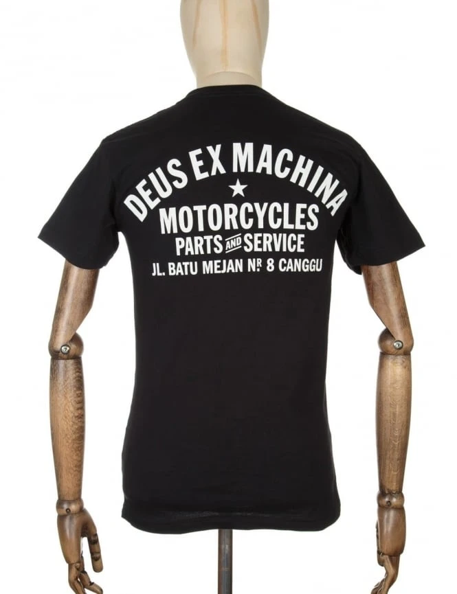 Deus Ex Machina Canggu Address Tee - Black 3 Deus Ex Machina Canggu Address Tee - Black