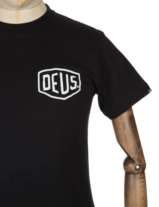 Deus Ex Machina Canggu Address Tee - Black 5 Deus Ex Machina Canggu Address Tee - Black - Image 3