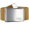 Fjallraven Canvas Belt - Buckwheat Brown - Adjustable Webbing Belt