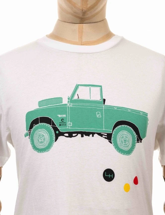 Deus Ex Machina Carby Landie Tee - White 5 Deus Ex Machina Carby Landie Tee - White - Image 3