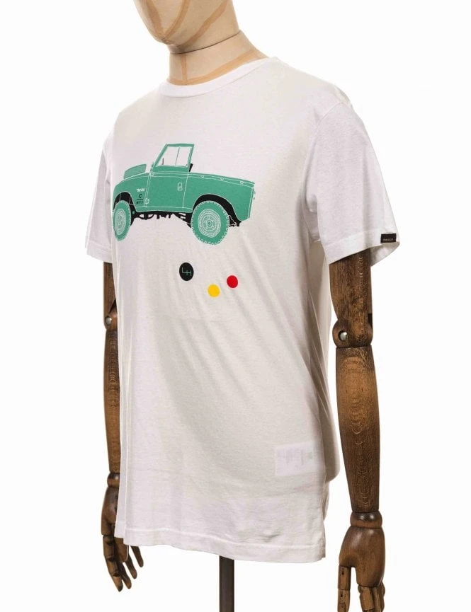 Deus Ex Machina Carby Landie Tee - White 6 Deus Ex Machina Carby Landie Tee - White - Image 4