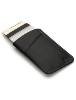 Bellroy Card Sleeve Slim Minimalist Leather Wallet - Black -Fatbuddha Store card sleeve wallet black p23555 108706 medium