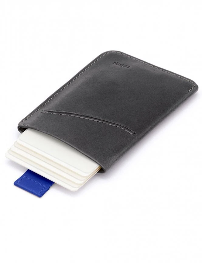 BELLROY Card Sleeve Wallet - Charcoal/Cobalt 7 BELLROY Card Sleeve Wallet - Charcoal/Cobalt - Image 5