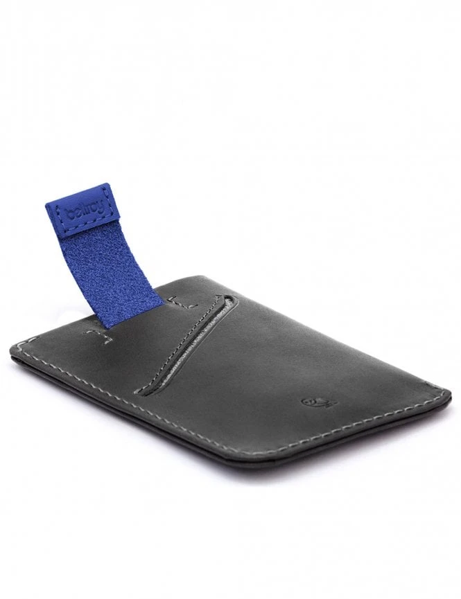 BELLROY Card Sleeve Wallet - Charcoal/Cobalt 9 BELLROY Card Sleeve Wallet - Charcoal/Cobalt - Image 7