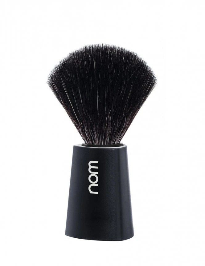 Carl Black Fibre Shaving Brush - Black 4 Carl Black Fibre Shaving Brush - Black - Image 2