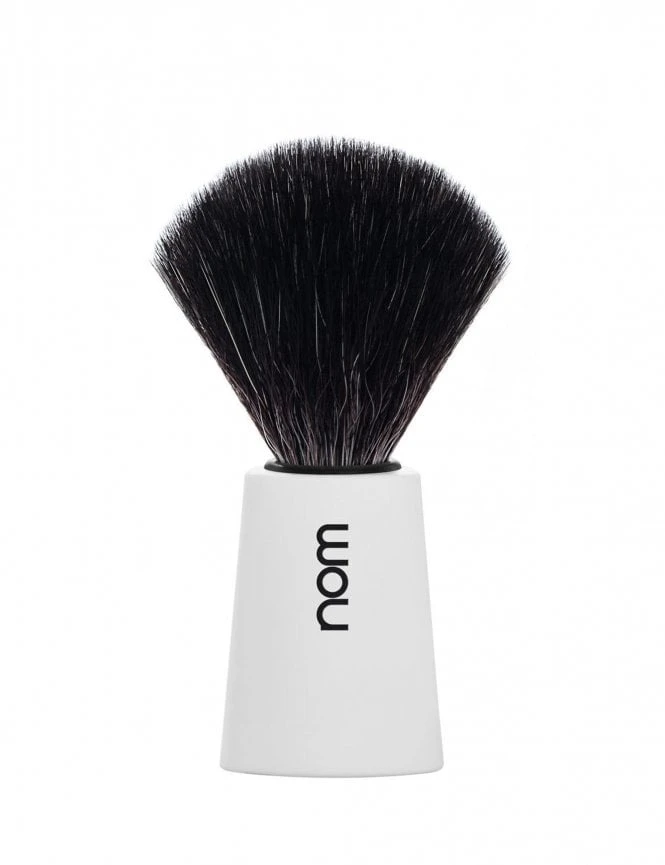Carl Black Fibre Shaving Brush - White 3 Carl Black Fibre Shaving Brush - White