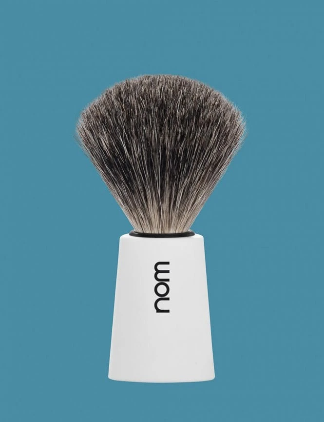 Carl Pure Badger Shaving Brush - White 4 Carl Pure Badger Shaving Brush - White - Image 2