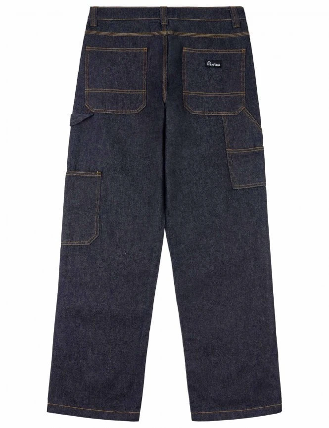 Penfield Carpenter Denim Trousers - Blue Rinsed 4 Penfield Carpenter Denim Trousers - Blue Rinsed - Image 2