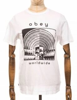 Obey Clothing Cathedral Superior Tee - White