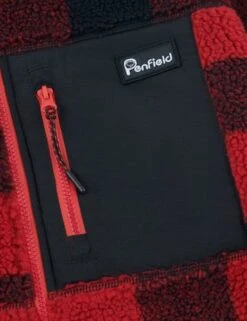 Penfield Checked Mattawa Jacket - Black/Red -Fatbuddha Store checked mattawa jacket black red p33081 116552 medium