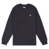 Penfield Chest Bear Badge Crew Sweat - Ebony