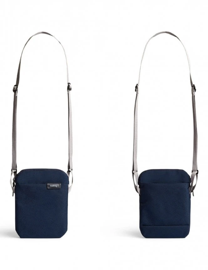 Bellroy Navy Blue City Pouch – Slim Water-Resistant Crossbody Shoulder Bag 5 Bellroy Navy Blue City Pouch – Slim Water-Resistant Crossbody Shoulder Bag - Image 3