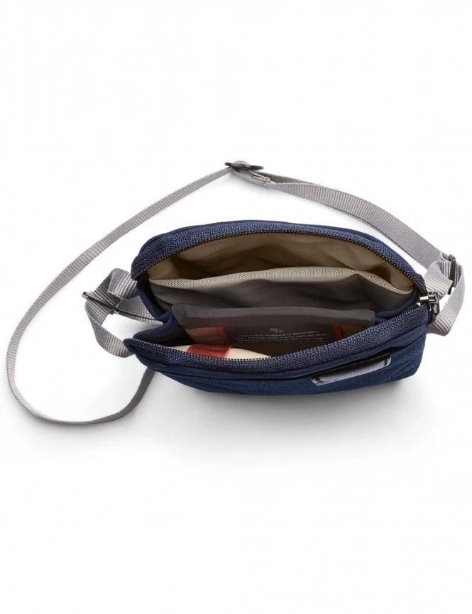 Bellroy Navy Blue City Pouch – Slim Water-Resistant Crossbody Shoulder Bag 6 Bellroy Navy Blue City Pouch – Slim Water-Resistant Crossbody Shoulder Bag - Image 4