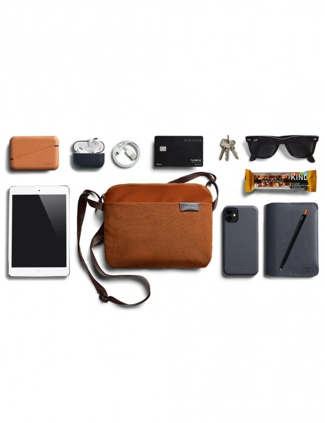 BELLROY City Pouch Plus - Bronze Earth-Tone Slim Crossbody Bag 5 BELLROY City Pouch Plus - Bronze Earth-Tone Slim Crossbody Bag - Image 3