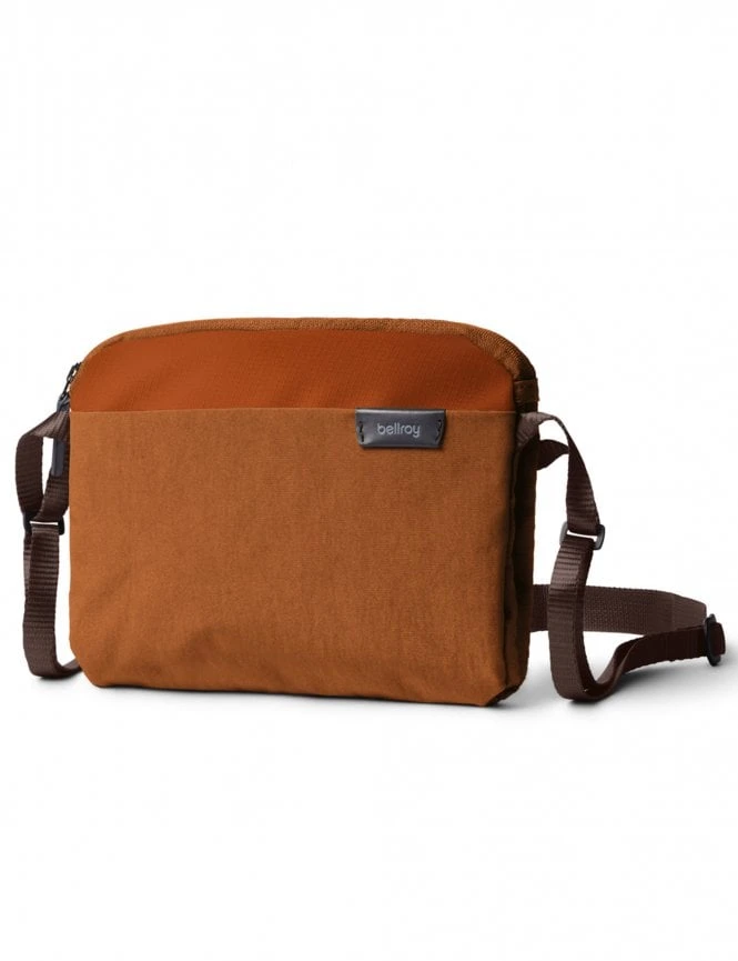 BELLROY City Pouch Plus - Bronze Earth-Tone Slim Crossbody Bag 3 BELLROY City Pouch Plus - Bronze Earth-Tone Slim Crossbody Bag