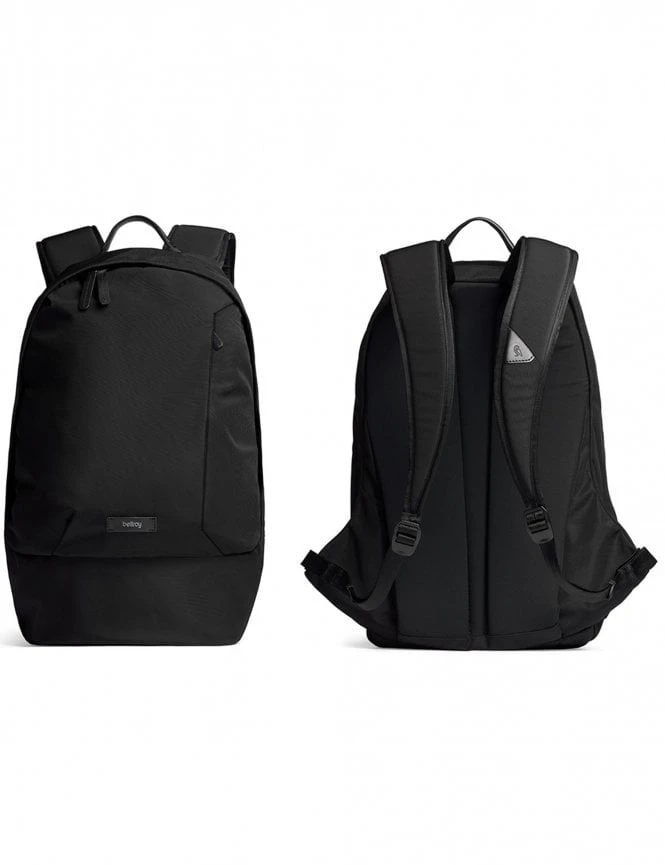 Bellroy Classic 20L Backpack - Black Recycled Fabric Everyday Carry 4 Bellroy Classic 20L Backpack - Black Recycled Fabric Everyday Carry - Image 2
